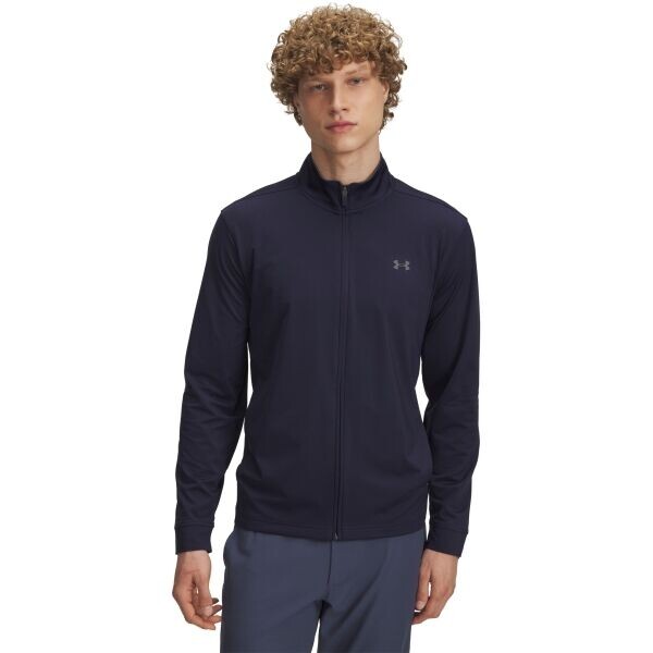 Under Armour DRIVE FULL ZIP Pánská mikina, tmavě modrá, velikost M