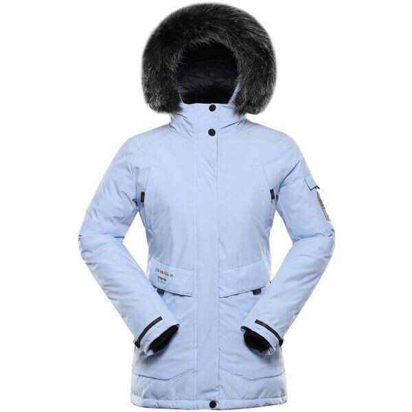 ALPINE PRO WERDA 2 Dámská zimní bunda, světle modrá, velikost