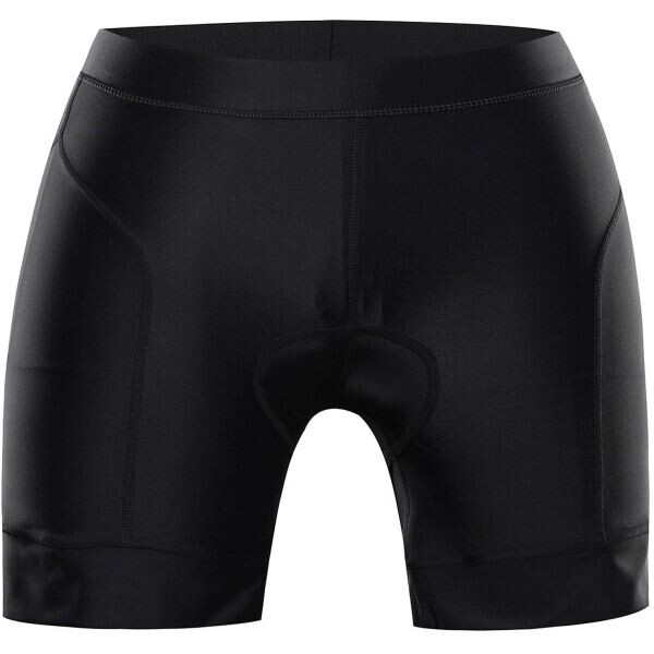 ALPINE PRO ARSA Dámské cyklo šortky, černá, velikost