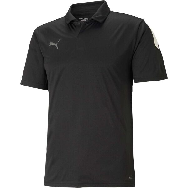 Puma TEAM LIGA SIDELINE POLO SHIRT Pánské polotričko, černá, velikost