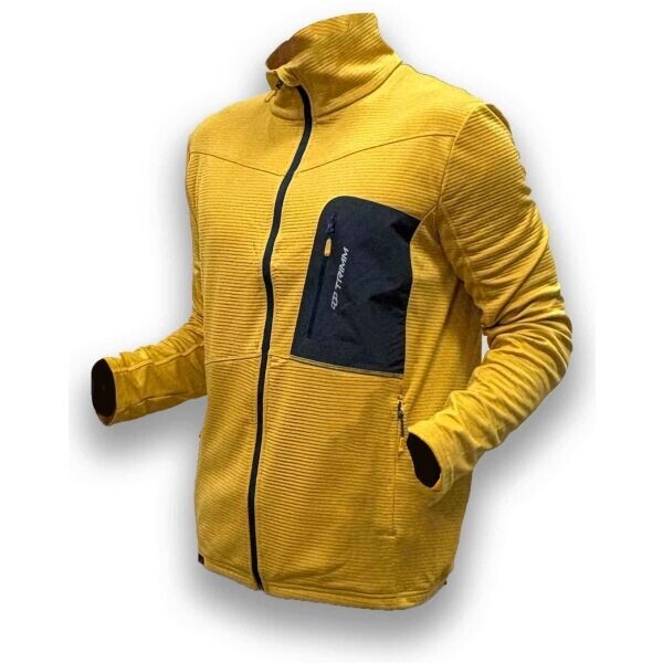 TRIMM MICRON Pánská mikina, žlutá, velikost