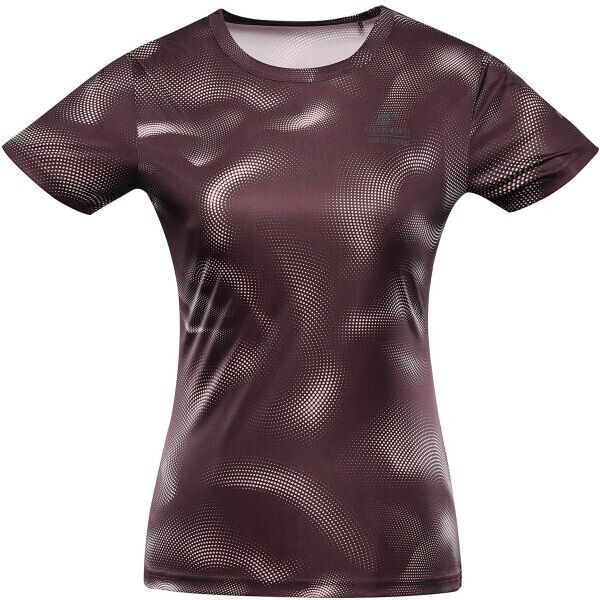 ALPINE PRO QUATRA Dámské funkční triko, hnědá, velikost