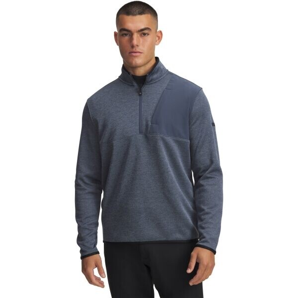 Under Armour DRIVE SWEATERFLEECE Pánská mikina, tmavě šedá, velikost M