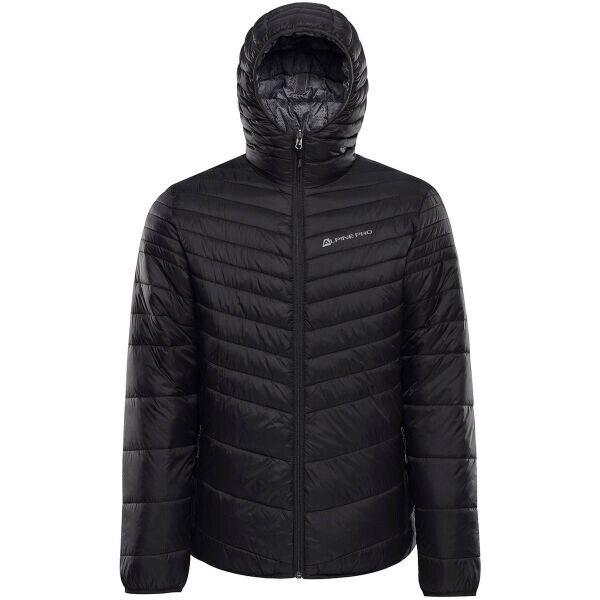 ALPINE PRO EROM Pánská zimní bunda, černá, velikost