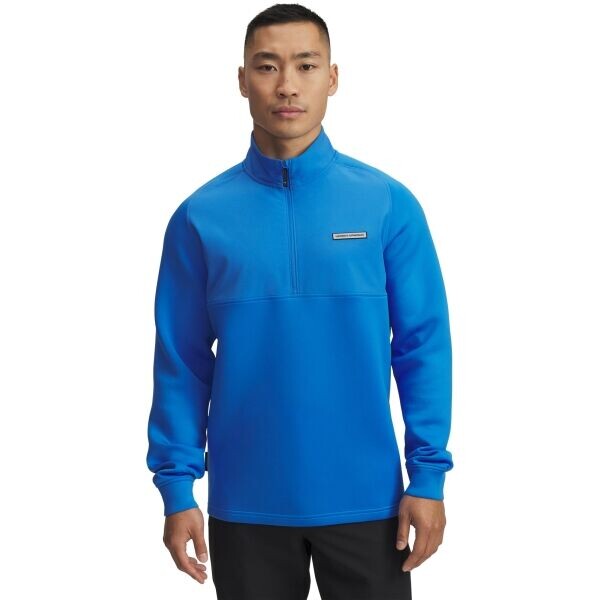Under Armour DRIVE PRO HYBRID Pánská mikina, modrá, velikost L