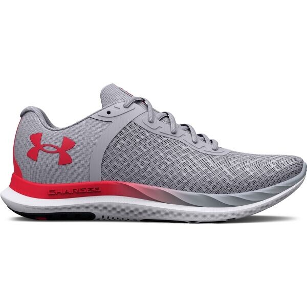 Under Armour CHARGED BREEZE Pánská běžecká obuv, šedá, velikost 45