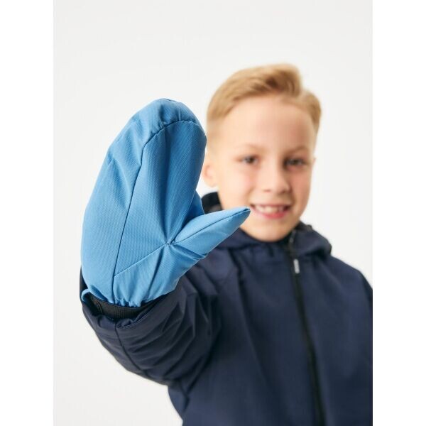 UNUO POLAR Dětské zimní rukavice, modrá, velikost