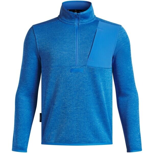 Under Armour DRIVE HYBRID STORM SWEATER Chlapecká mikina, modrá, velikost L
