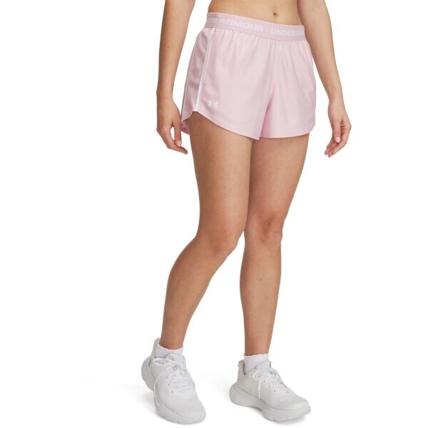 Under Armour TECH PLAY UP Dámské kraťasy, růžová, velikost S