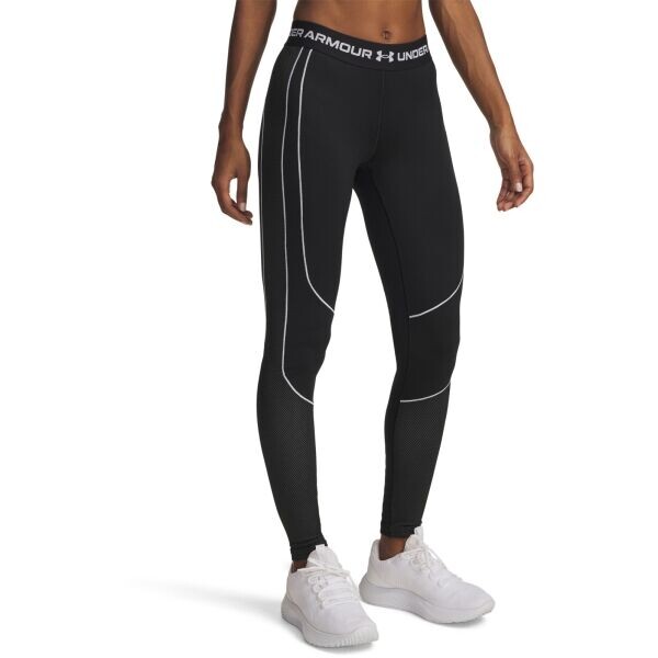 Under Armour COLDGEAR TEXTURED Dámské legíny, černá, velikost