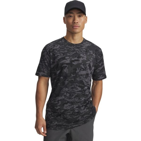 Under Armour ABC CAMO Pánské triko, tmavě šedá, velikost XXXL