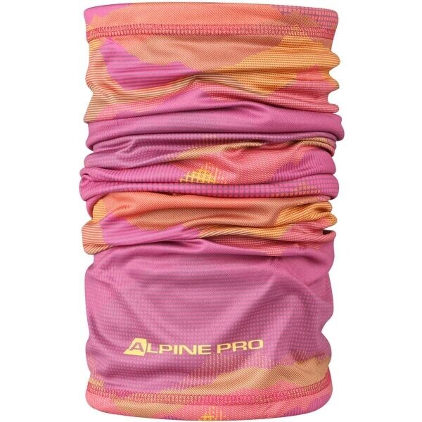 ALPINE PRO RAHUL 3 Funkční šátek, růžová, velikost