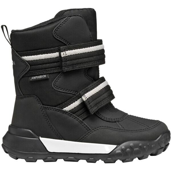 Geox J TREKKYUP B ABX Chlapecké sněhule, černá, velikost