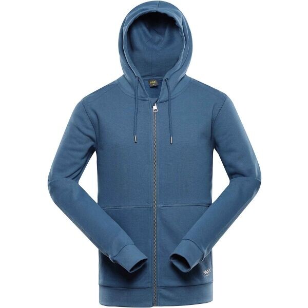 NAX REDAN Pánská sportovní mikina, modrá, velikost