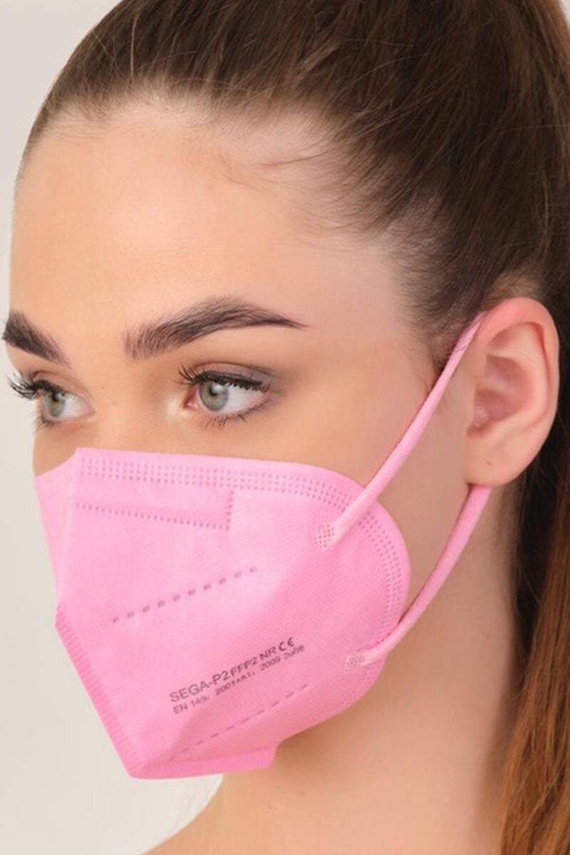Ružový FFP2 respirátor Sega - 1ks