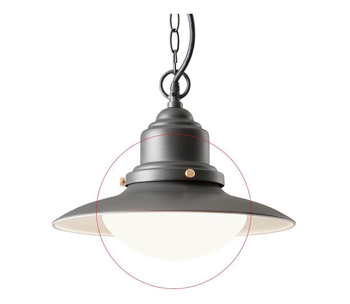 Redo 90094 - Náhradní stínidlo k lustru, k lampě ELIO bílá 90094