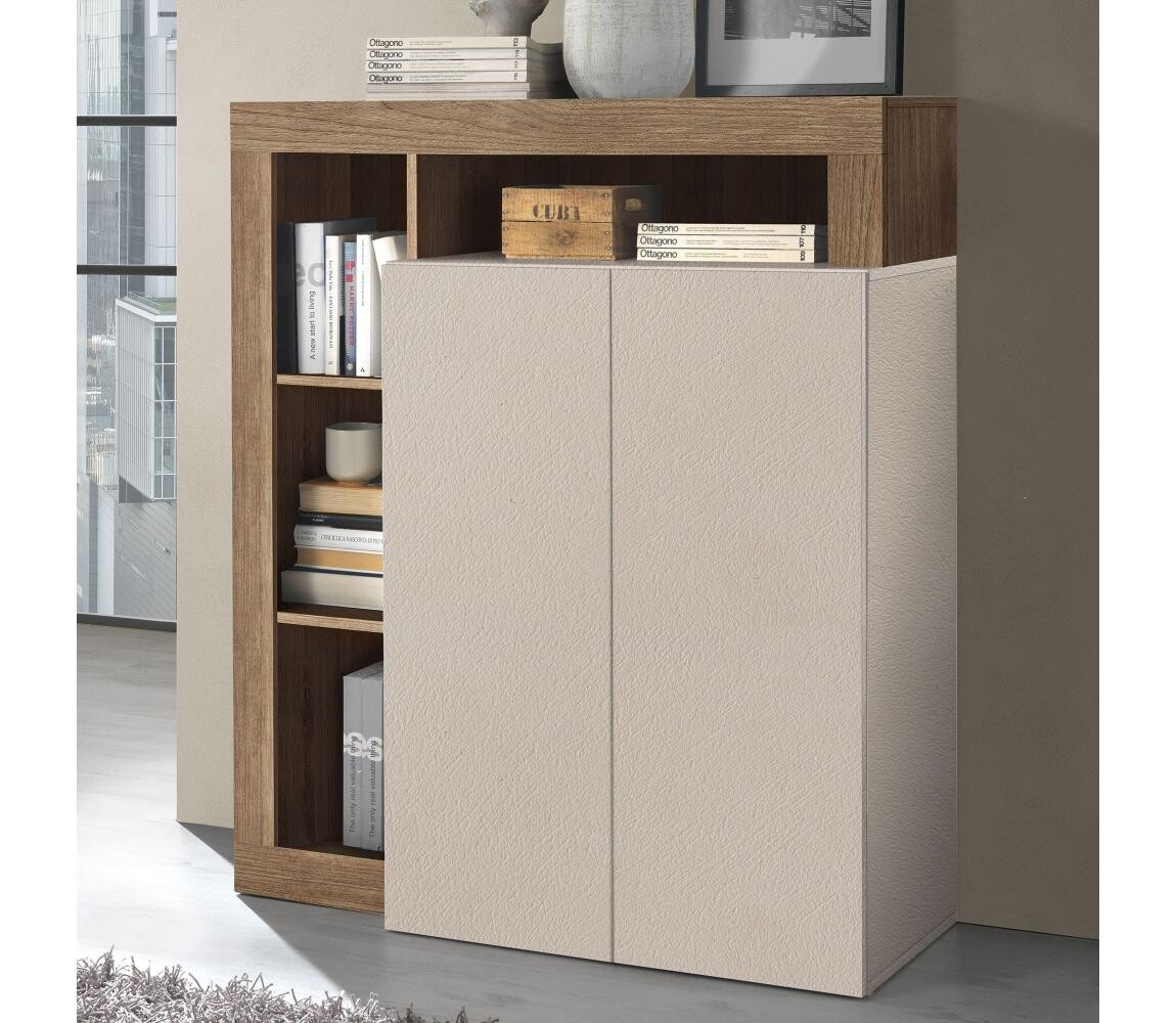 MC Akcent Komoda LENOR kašmír/dub 203130-04MR