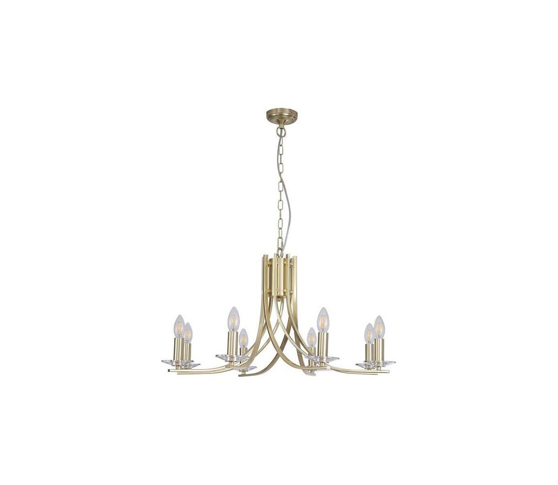 Searchlight 4168-8SB - Lustr na řetězu ASCONA 8xE14/60W/230V 4168-8SB