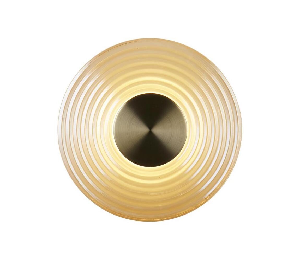 Searchlight 32210AM - LED Stmívatelné nástěnné svítidlo CLEO LED/9,4W/230V mosaz 32210AM