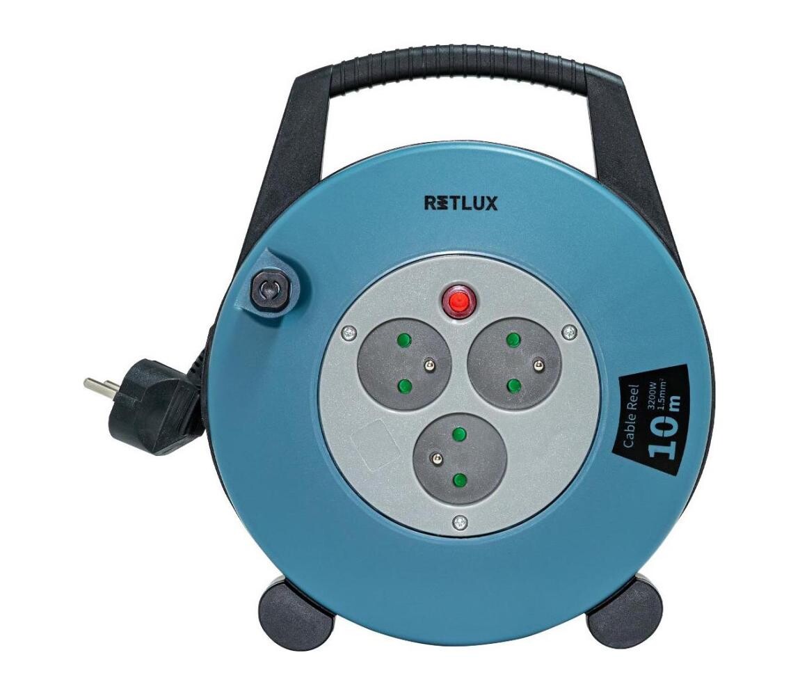 - Prodlužovací kabel na bubnu 3Z Typ E 10m modrá/černá 52001089