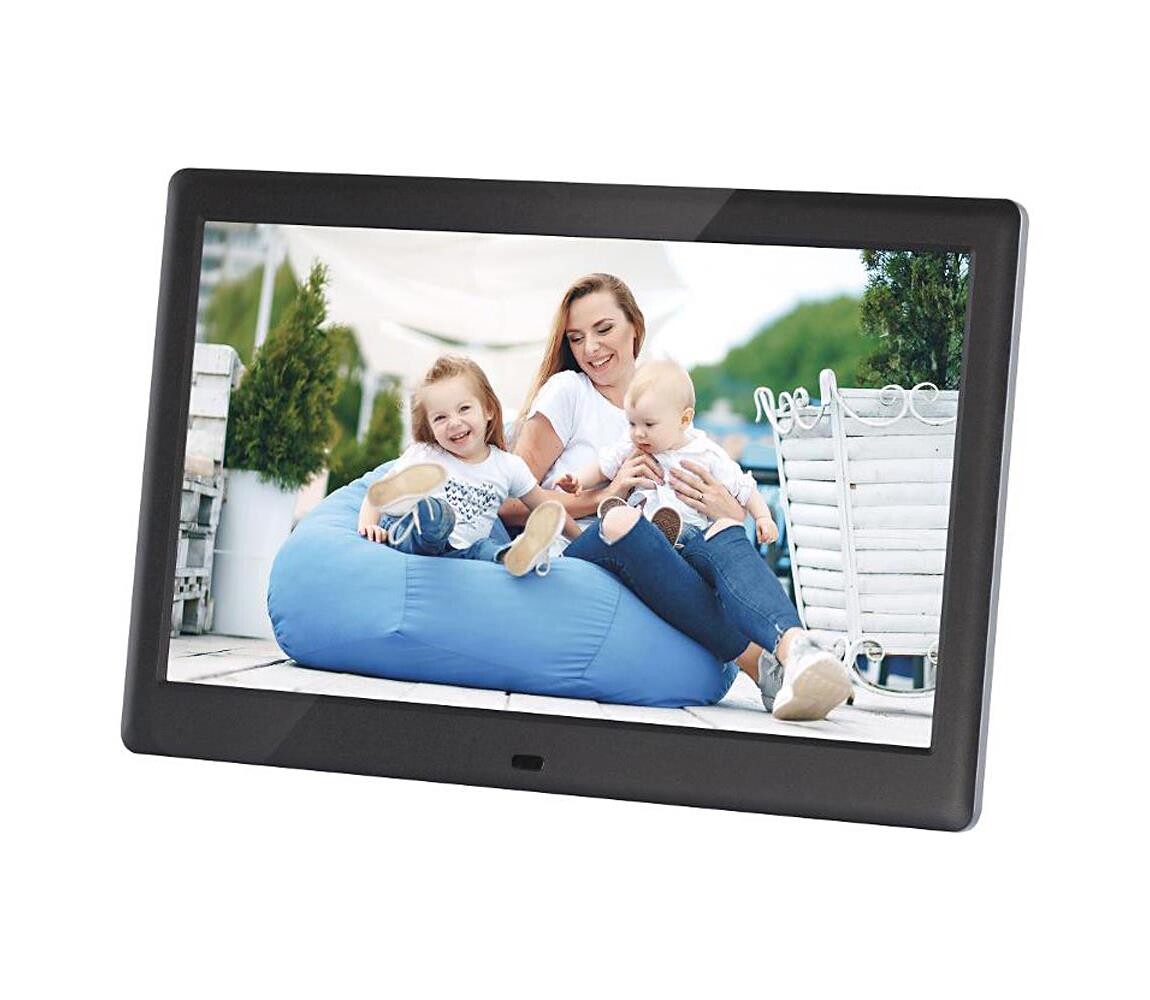 Sencor - Digitální fotorámeček s reproduktorem 230V černá + dálkové ovládání 35056763