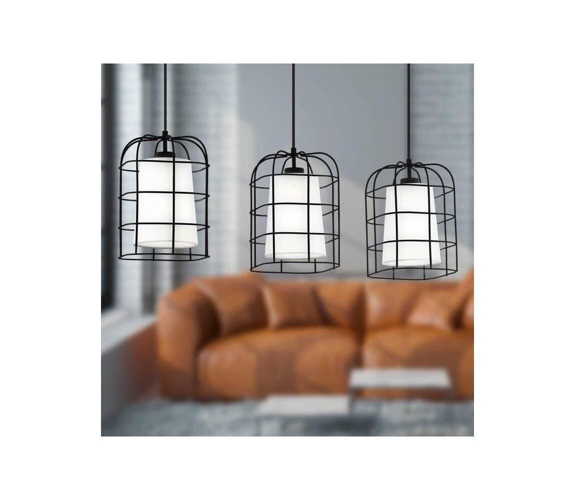 Eglo 43355 - Lustr na lanku BITTAMS 3xE27/28W/230V 43355