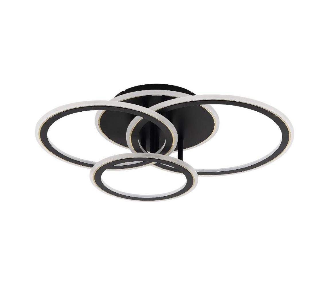 Zuma Line MS238130-BK - LED Stm. svítidlo LUNAR LED/55W/230V 3000-6000K černá+DO MS238130-BK