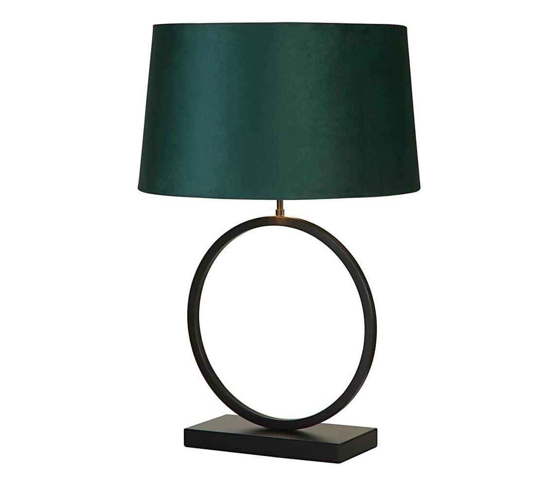 Searchlight EU93101EM - Stolní lampa ELEGANT 1xE27/60W/230V zelená EU93101EM