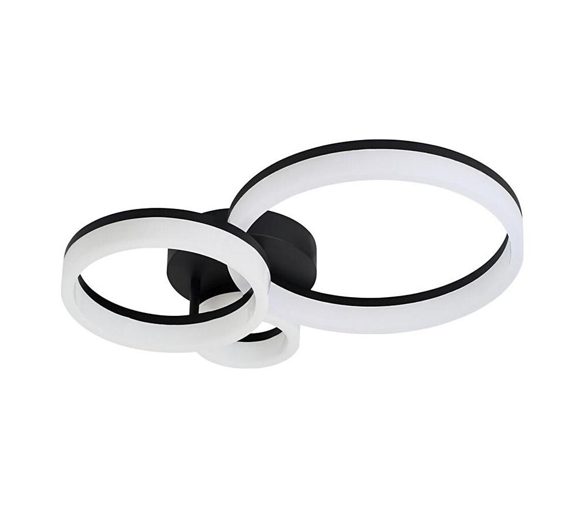 Searchlight 62793BK - LED Stmívatelné stropní svítidlo TRIPLE LED/25W/230V 62793BK