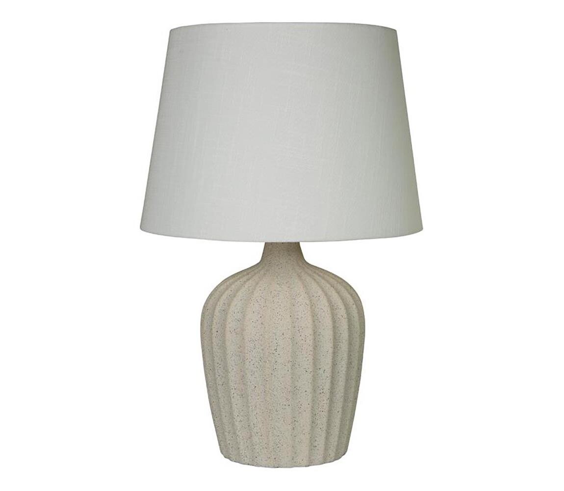 Searchlight EU66037CR - Stolní lampa PADSTOW 1xE27/60W/230V krémová EU66037CR