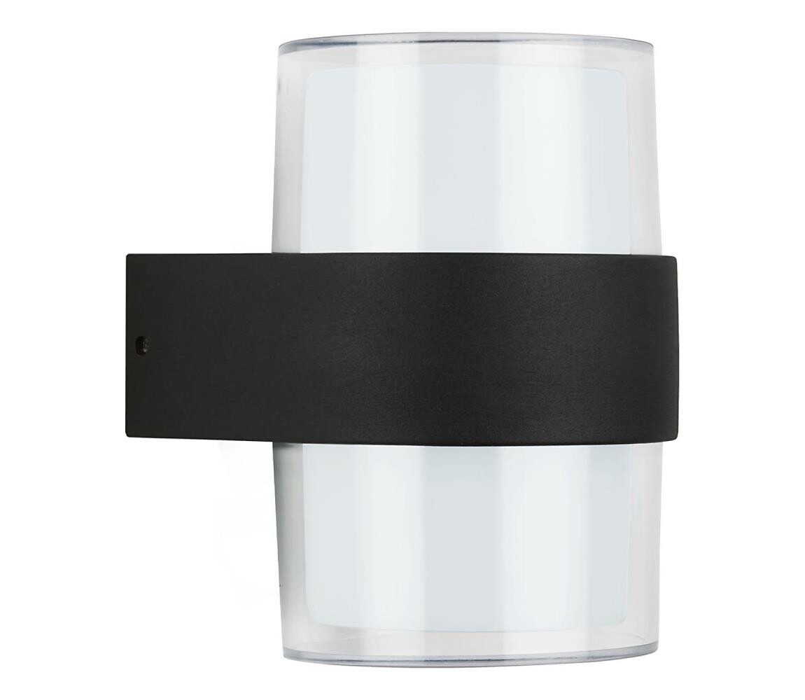 Telefunken 320405TF - LED Venkovní nástěnné svítidlo 2xLED/8W/230V IP44 černá 320405TF