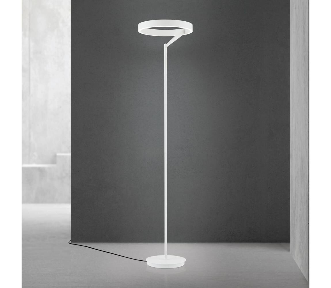 Orion - LED Stmívatelná stojací lampa KOLK LED/40W/230V 2700/4000K bílá Stl 12-1293 weiß