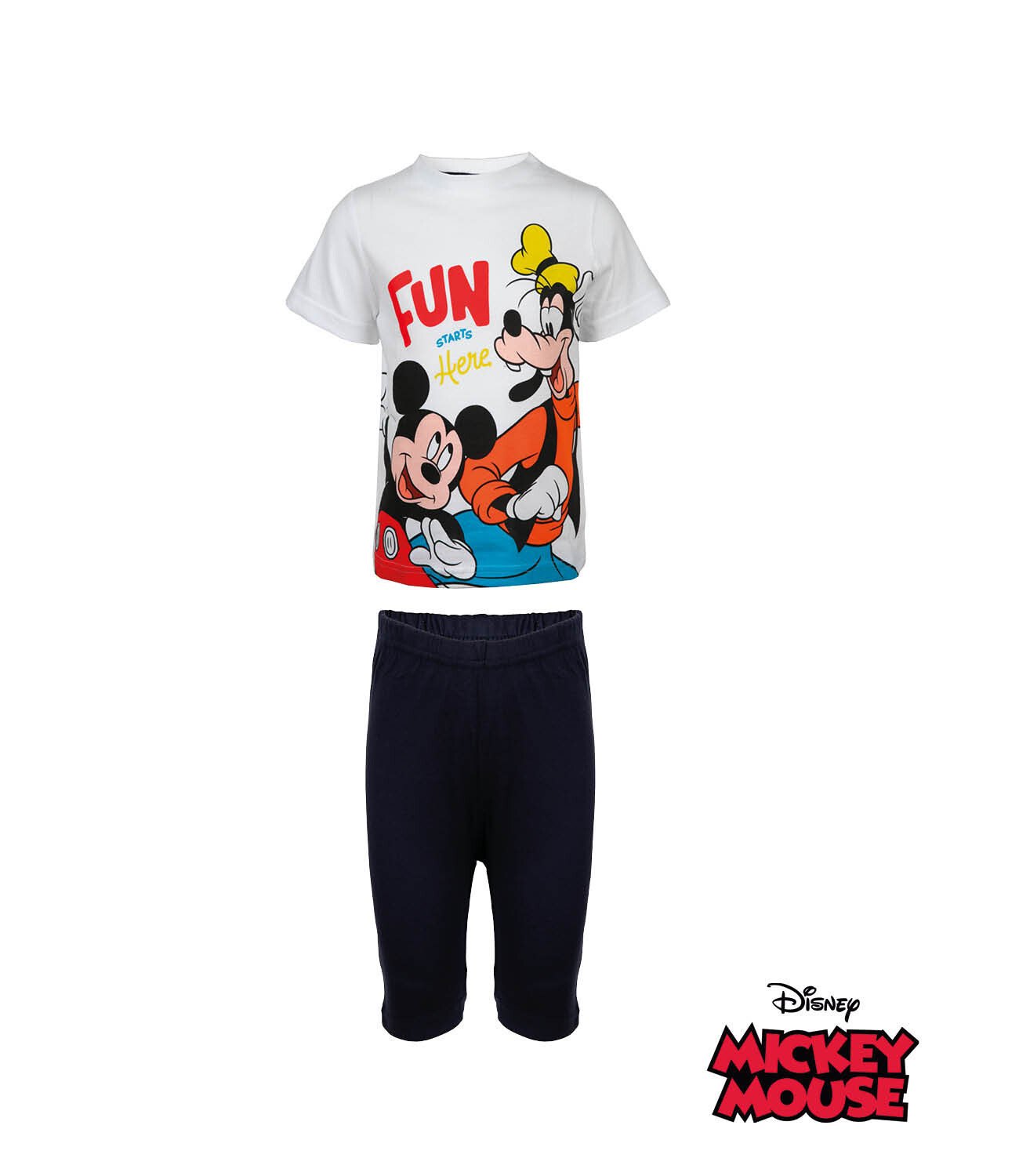 Dětské pyžamo Mickey vícebarevné (39029/white) 110/116