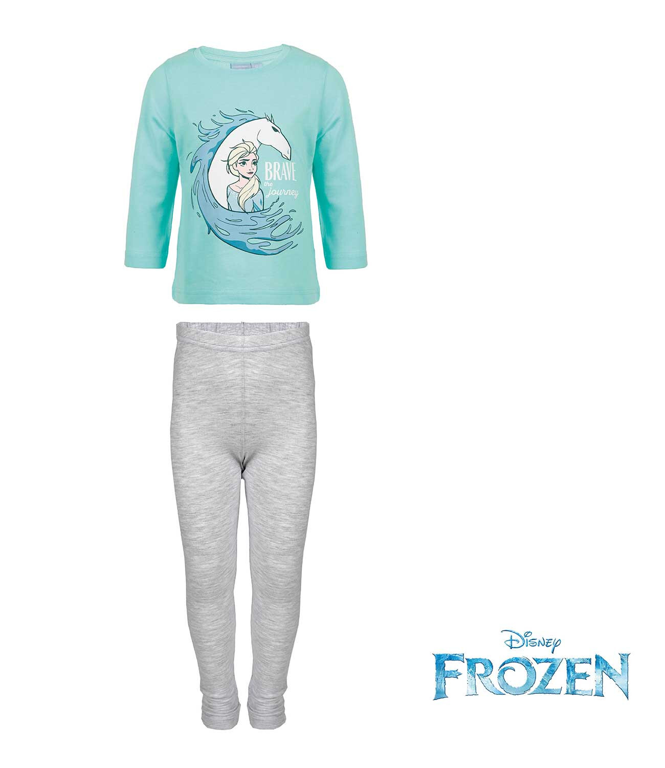 Dívčí pyžamo Frozen vícebarevné (39235/blue) 92