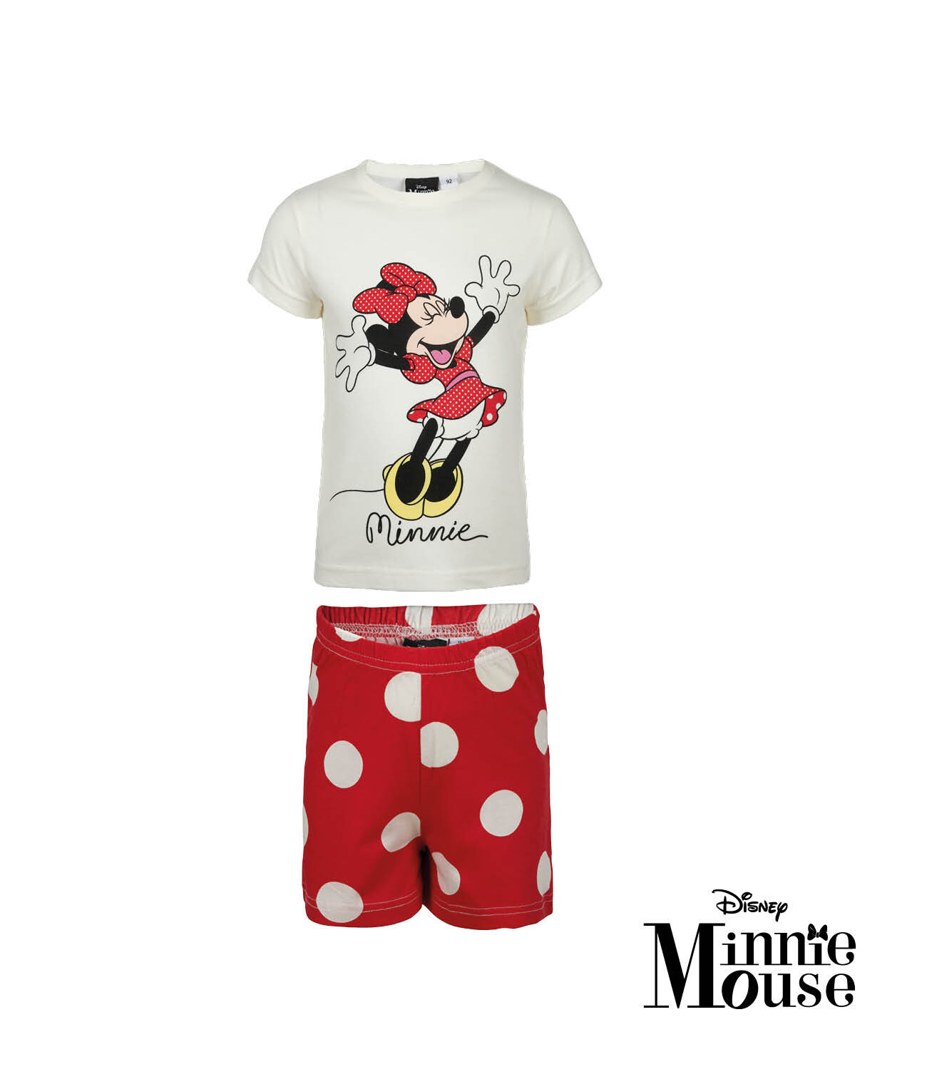 Dívčí pyžamo Minnie vícebarevné (39032/red) 122/128
