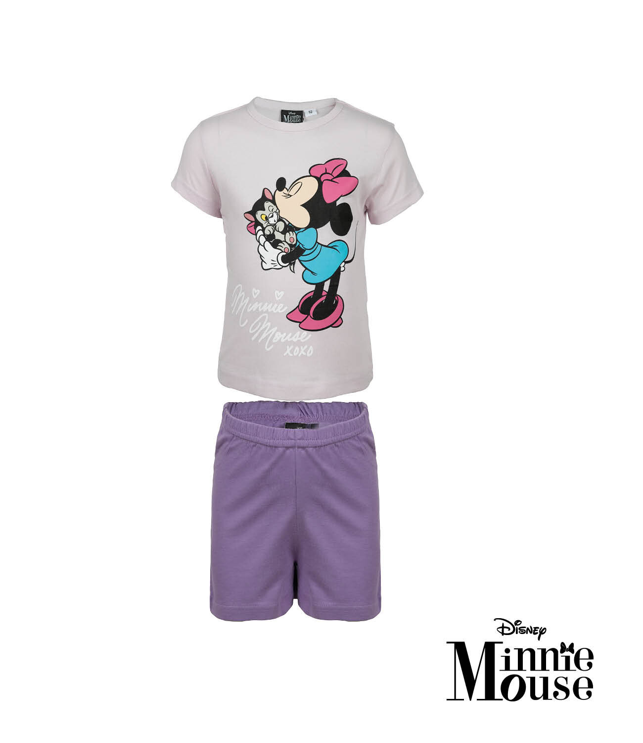 Dívčí pyžamo Minnie vícebarevné (39032/purple) 110/116