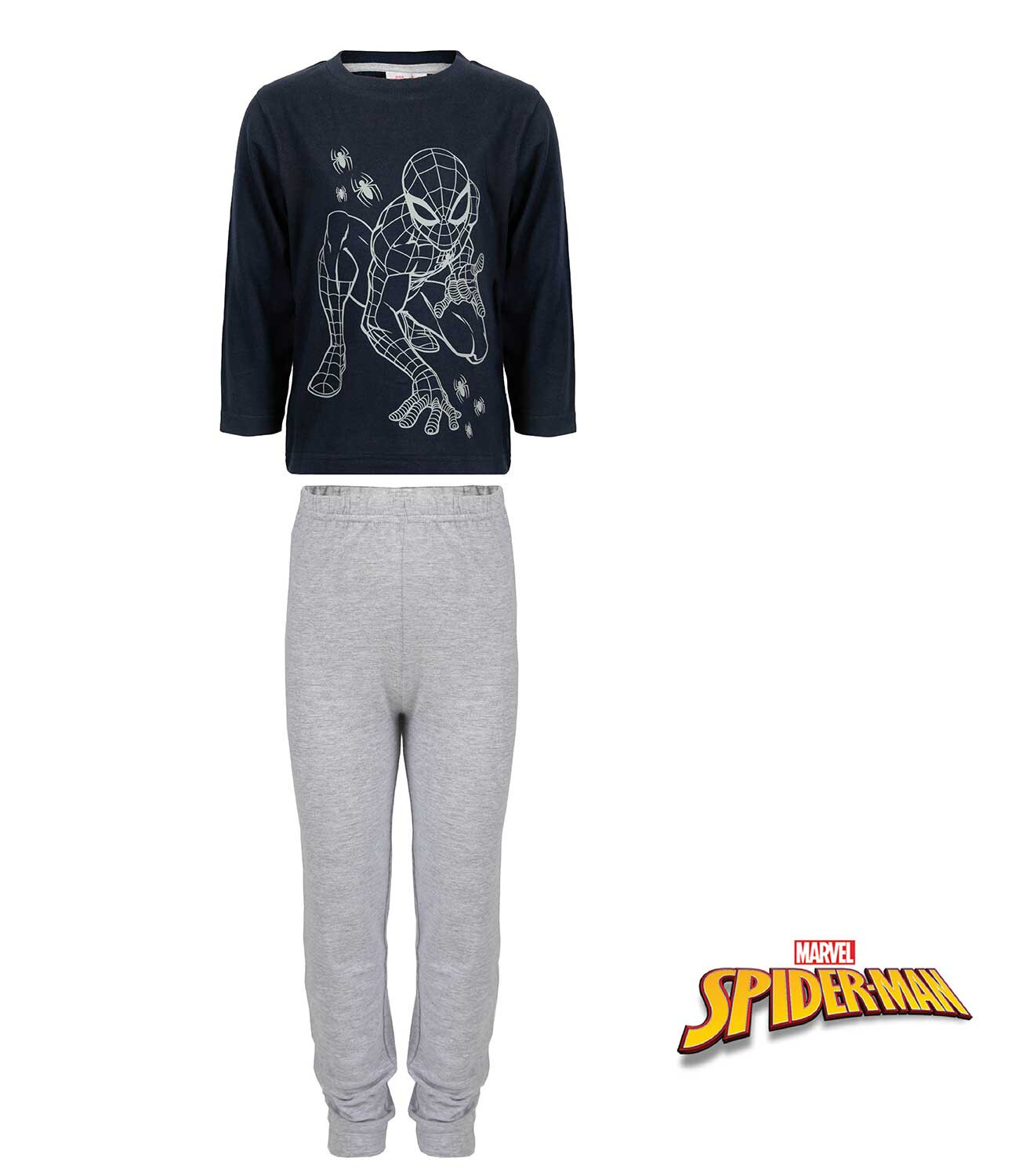 Chlapecké pyžamo Marvel Spiderman vícebarevné (39234/grey 98/104