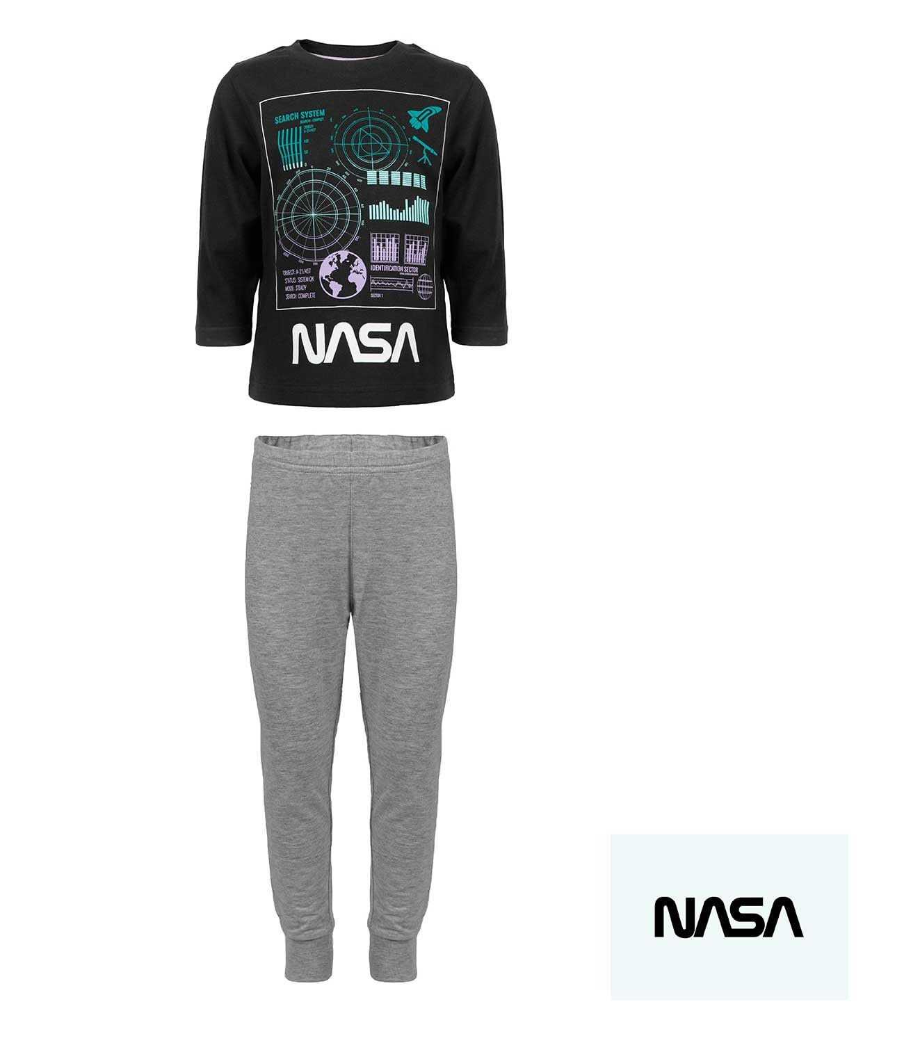 Dětské pyžamo NASA vícebarevné (39233/black) 110/116