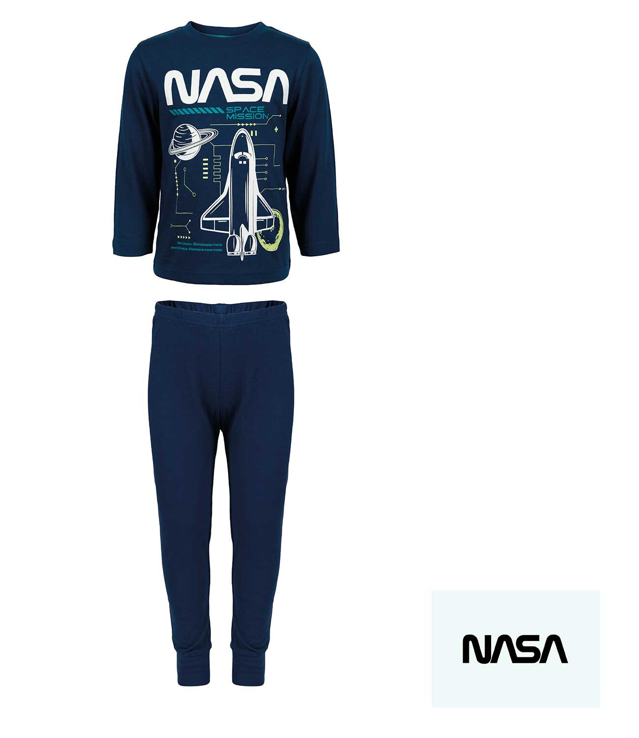 Dětské pyžamo NASA vícebarevné (39233/blue) 98/104