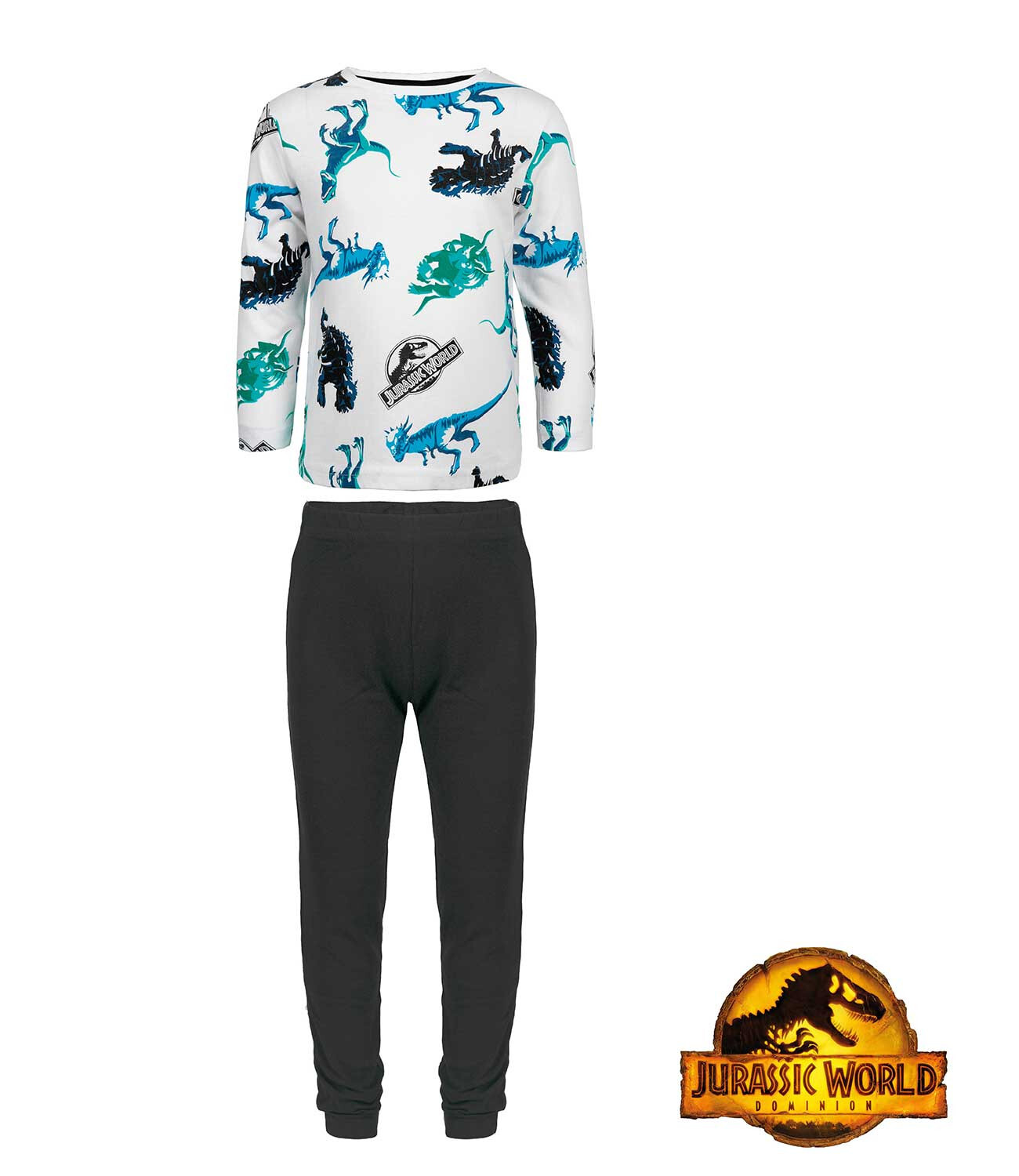 Chlapecké pyžamo Jurassic World vícebarevné (39227/black) 122/128