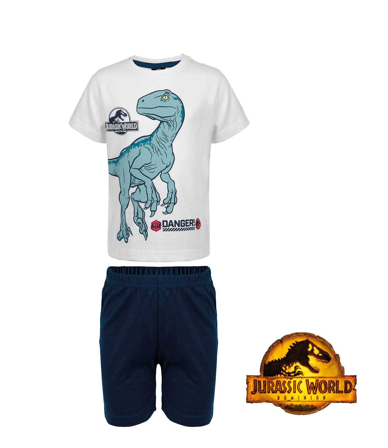 Chlapecké pyžamo Jurassic World vícebarevné (39226/blue) 110/116
