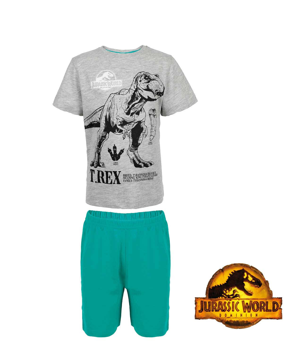 Chlapecké pyžamo Jurassic World vícebarevné (39226/green) 98/104