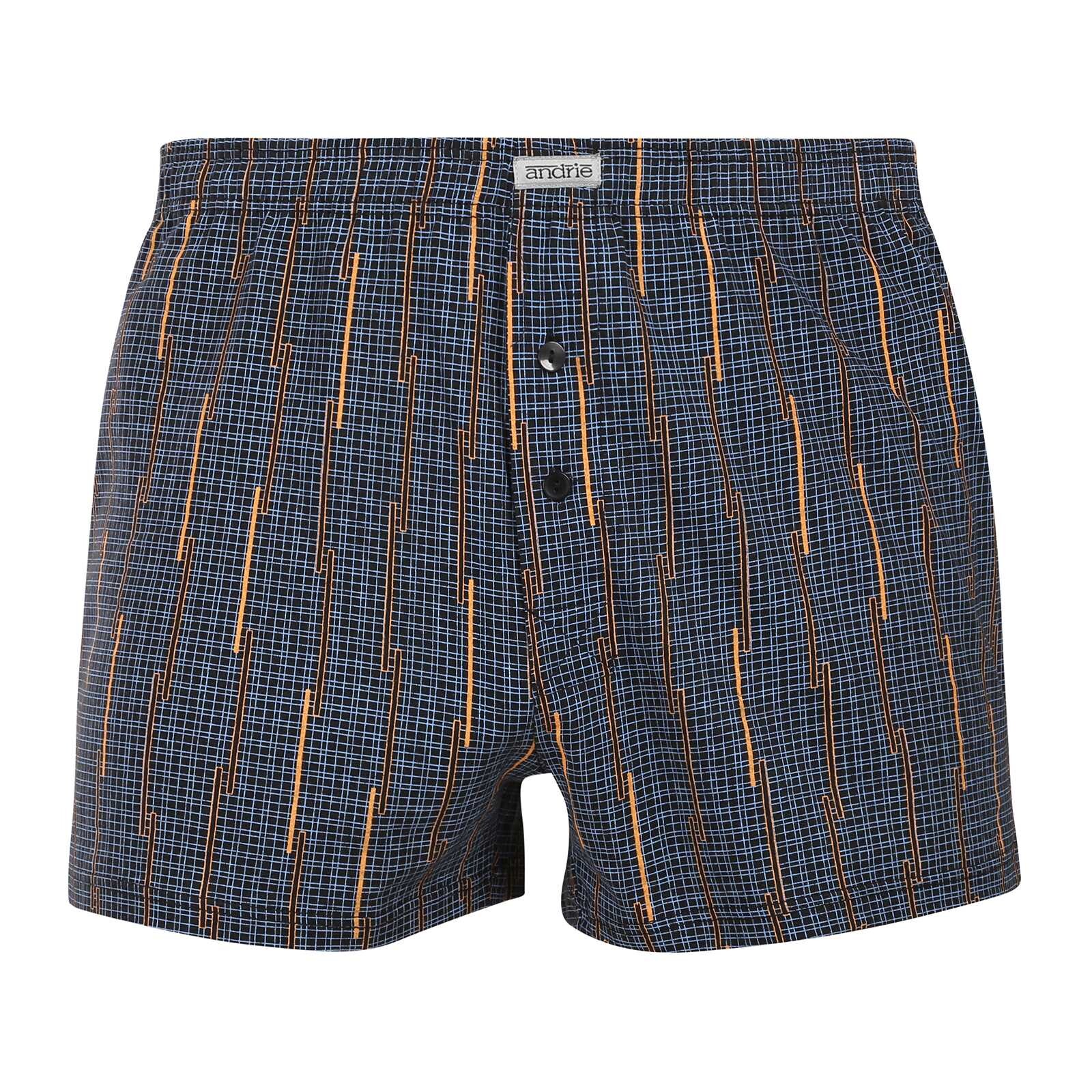 Pánské trenky Andrie vícebarevné (PS 5673/black) L, trenýrky