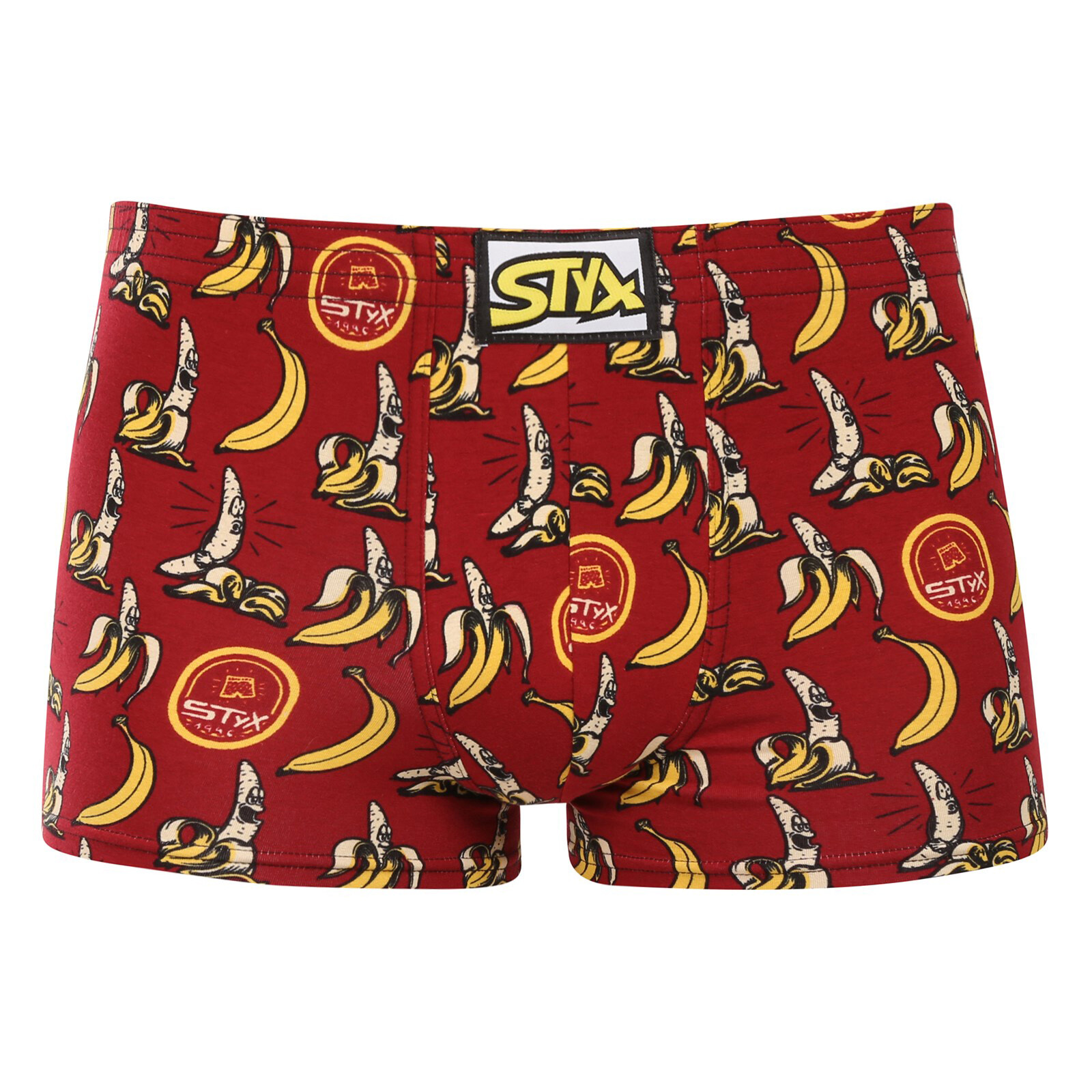 Pánské boxerky Styx art klasická guma banány (Q1359) L, trenky / trenýrky