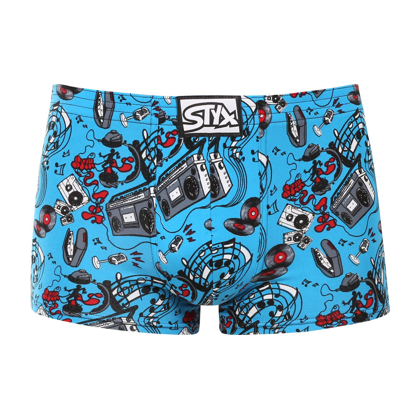 Pánské boxerky Styx art klasická guma hudba (Q1558) L, trenky / trenýrky