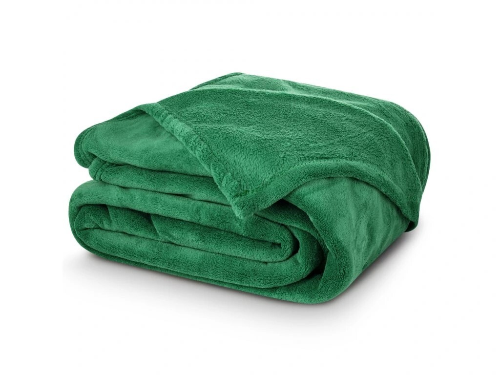 TipTrade Deka mikroplyš 150x200 cm - Zelená
