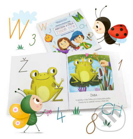 Edukačná knižka Abeceda a Čísla - Wintrend
