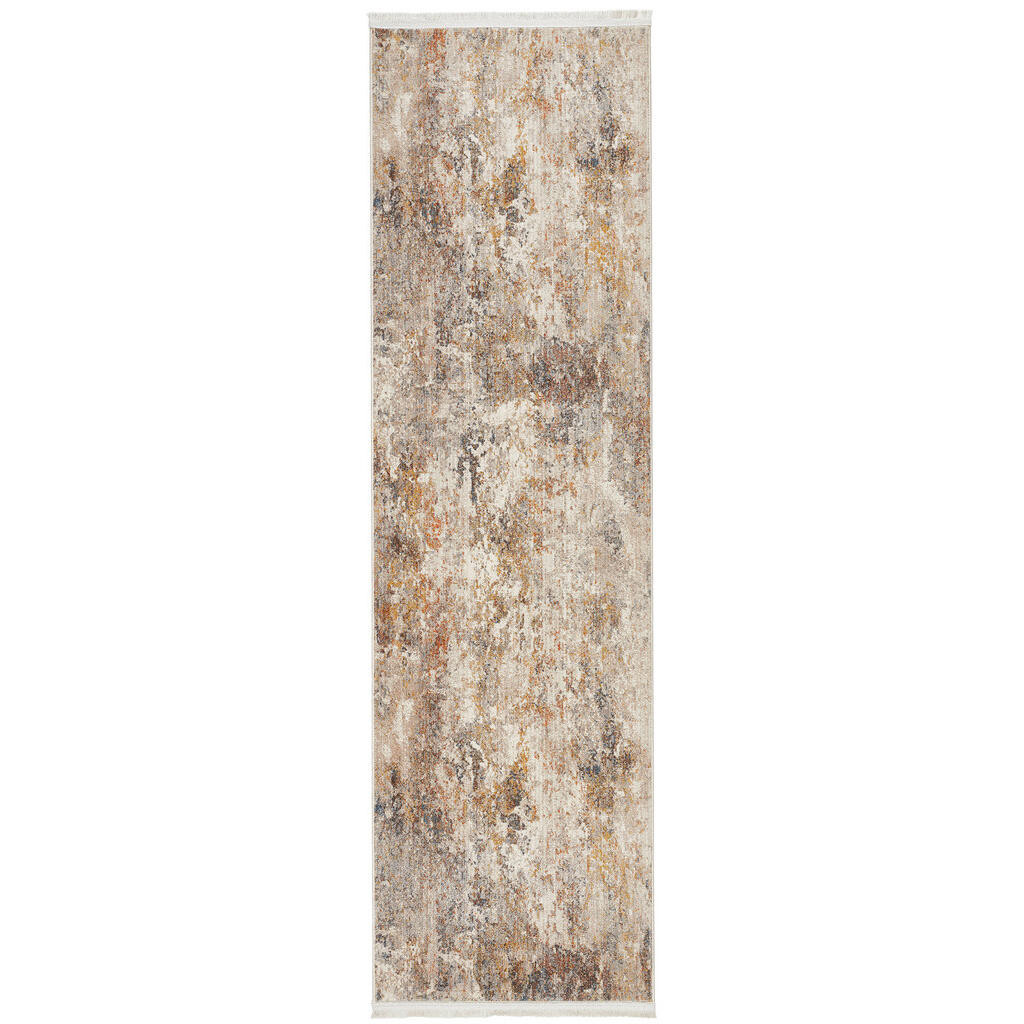 Novel BĚHOUN, 70/240 cm, vícebarevná, šedavě hnědá