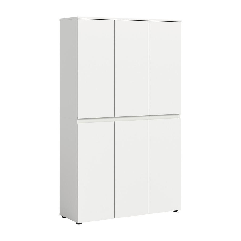 Livetastic SKŘÍŇ NA ODĚV, bílá, 105/175/37 cm