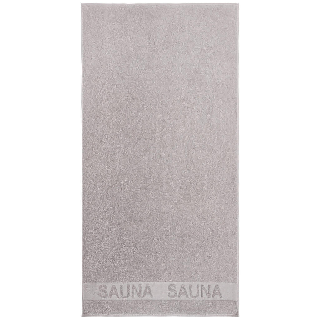 Bio:Vio SAUNOVÁ OSUŠKA, 90/180 cm, barvy stříbra